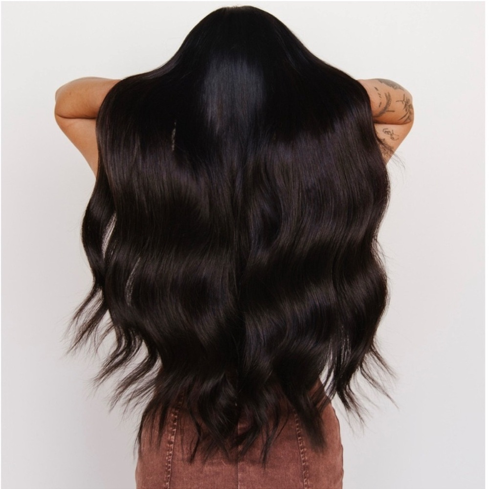 22” 50g JZ Styles CO The Bailey Dark Chocolate Tape In Hair Extensions